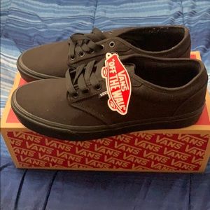 Black Authenic Brand New Vans
